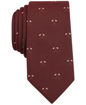 Bar Iii Men's Ax Conversational Slim Tie, Only At Macy's