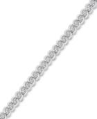 Victoria Townsend Diamond Scalloped Bracelet (1 Ct. T.w.) In 18k Gold-plated Or Sterling Silver-plated Brass