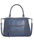 Style & Co Airyell Daisy Perforated Satchel, Only At Macy's
