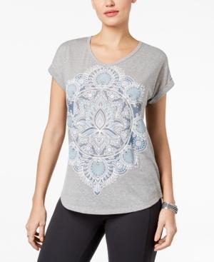 Style & Co Puffed-print T-shirt, Created For Macy's