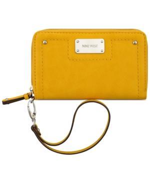 Nine West Treasures Zip Around Tech Wallet