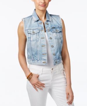 Big Star Cropped Denim Vest