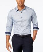 Tasso Elba Men's Big And Tall Paisley Long-sleeve Shirt