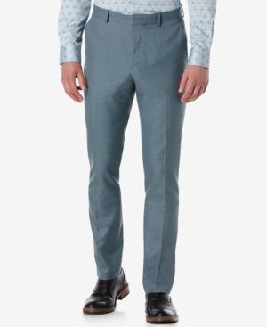 Perry Ellis Men's Slim-fit Twill Dress Pants