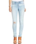 Jessica Simpson Kiss Me Distressed Super Skinny Jeans