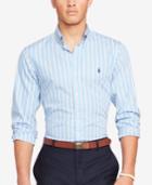 Polo Ralph Lauren Men's Striped Poplin Sport Shirt