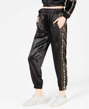 Juicy Couture Satin Graphic Track Pants