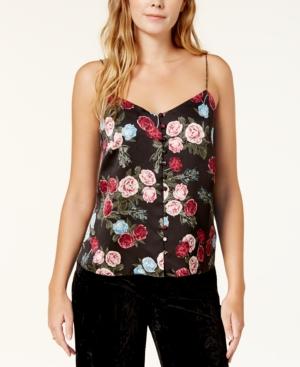 Kensie Floral-print Buttoned Camisole