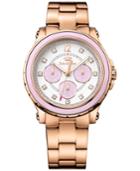Juicy Couture Women's Hollywood Rose Gold-tone Bracelet Watch 38mm 1901383