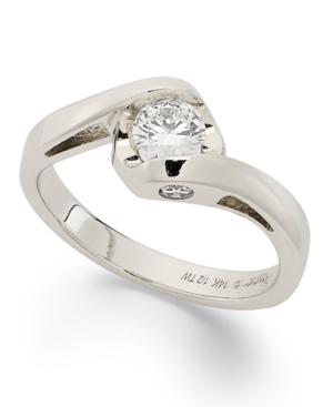 Sirena Diamond Ring, 14k White Gold Diamond Bridal Ring (1/2 Ct. T.w.)