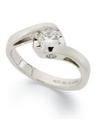 Sirena Diamond Ring, 14k White Gold Diamond Bridal Ring (1/2 Ct. T.w.)