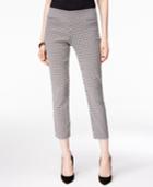 Alfani Petite Printed Pull-on Capris, Only At Macy's