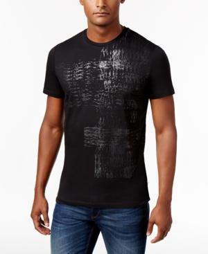 Calvin Klein Men's Distressed Graphic-print T-shirt