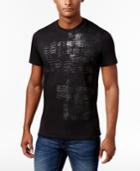 Calvin Klein Men's Distressed Graphic-print T-shirt