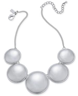 Inc International Concepts Silver-tone Circle Collar Necklace, Only At Macy's