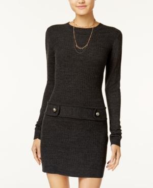 Bcx Juniors' Drop-waist Sweater Dress