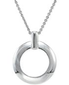 Giani Bernini Circle Pendant Necklace In Sterling Silver, Only At Macy's