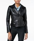 Lucky Brand Faux-leather Moto Jacket