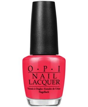Opi Nail Lacquer, Opi Red