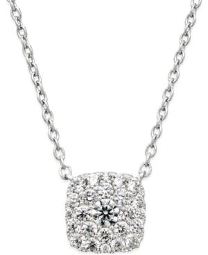 Diamond Pendant Necklace (1 Ct. T.w.) In 14k White Gold