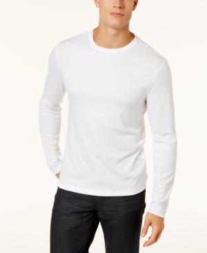 Alfani Men's Soft Touch Stretch Long-sleeve T-shirt, Created For Macy's