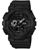 Baby-g Women's Analog-digital Black Resin Strap Watch 46x43mm Ba110bc-1a