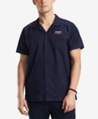 Tommy Hilfiger Men's Crosby Custom-fit Logo-print Shirt