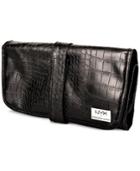 Nyx Professional Makeup Black Croc-embossed Brush Roll Bag