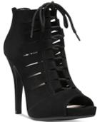 Fergalicious Tahoe Caged Booties Women's Shoes