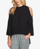 1.state Cold-shoulder Cozy Tunic