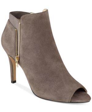 Marc Fisher Smash Peep-toe Booties Women's Shoes