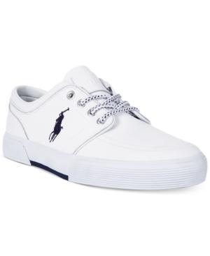 Polo Ralph Lauren Faxon Low Leather Sneakers