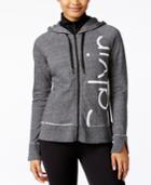 Calvin Klein Performance Ribbed Turtleneck Zip Hoodie