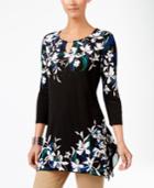 Jm Collection Keyhole Tunic, Only At Macy's