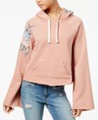 American Rag Juniors' Embroidered Hoodie, Created For Macy's