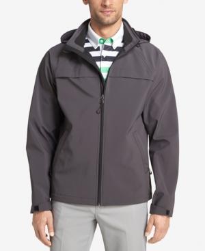 Izod Men's Hooded Soft Shell Jacket