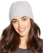 Charter Club Cable Cashmere Cuff Hat, Only At Macy's