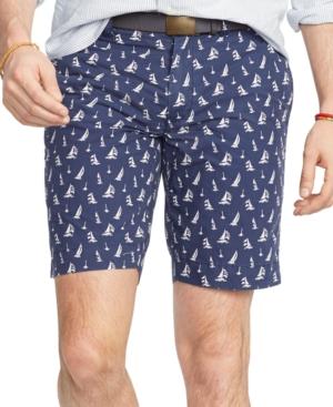 Polo Ralph Lauren Classic-fit Sailboat-print Poplin Shorts