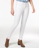 William Rast The Perfect Skinny White Wash Released-hem Jeans