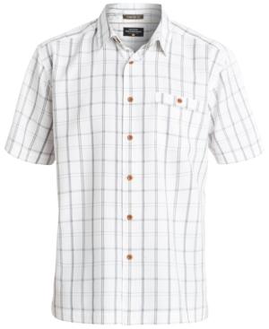 Quiksilver Waterman Men's White Crow's Nest Short-sleeve Shirt