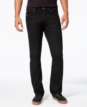 Diesel Men's Safado 0885k Straight-fit Black Jeans