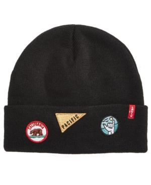 Levi's Limited Patched Beanie, Created For Macy's