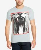 William Rast Men's Growl Of A Lion Graphic-print T-shirt