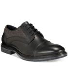 Alfani Morris Mixed Media Cap Toe Oxfords, Only At Macy's Men's Shoes