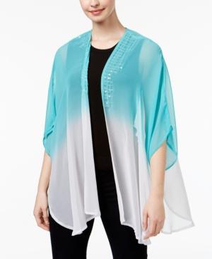 Steve Madden Sequined Ombre Kimono