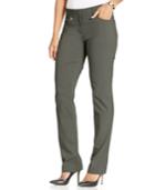 Jm Collection Petite Straight-leg Pants, Only At Macy's