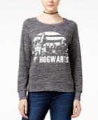 Bioworld Juniors' Harry Potter Hogwarts Graphic Sweatshirt