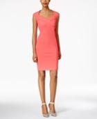 Calvin Klein Petite Surplice Sheath Dress