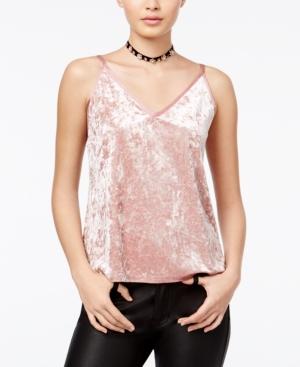 Shift Juniors' Velvet Camisole, Only At Macy's