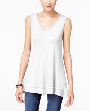 Inc International Concepts Handkerchief-hem Tank Top, Only At Macy's